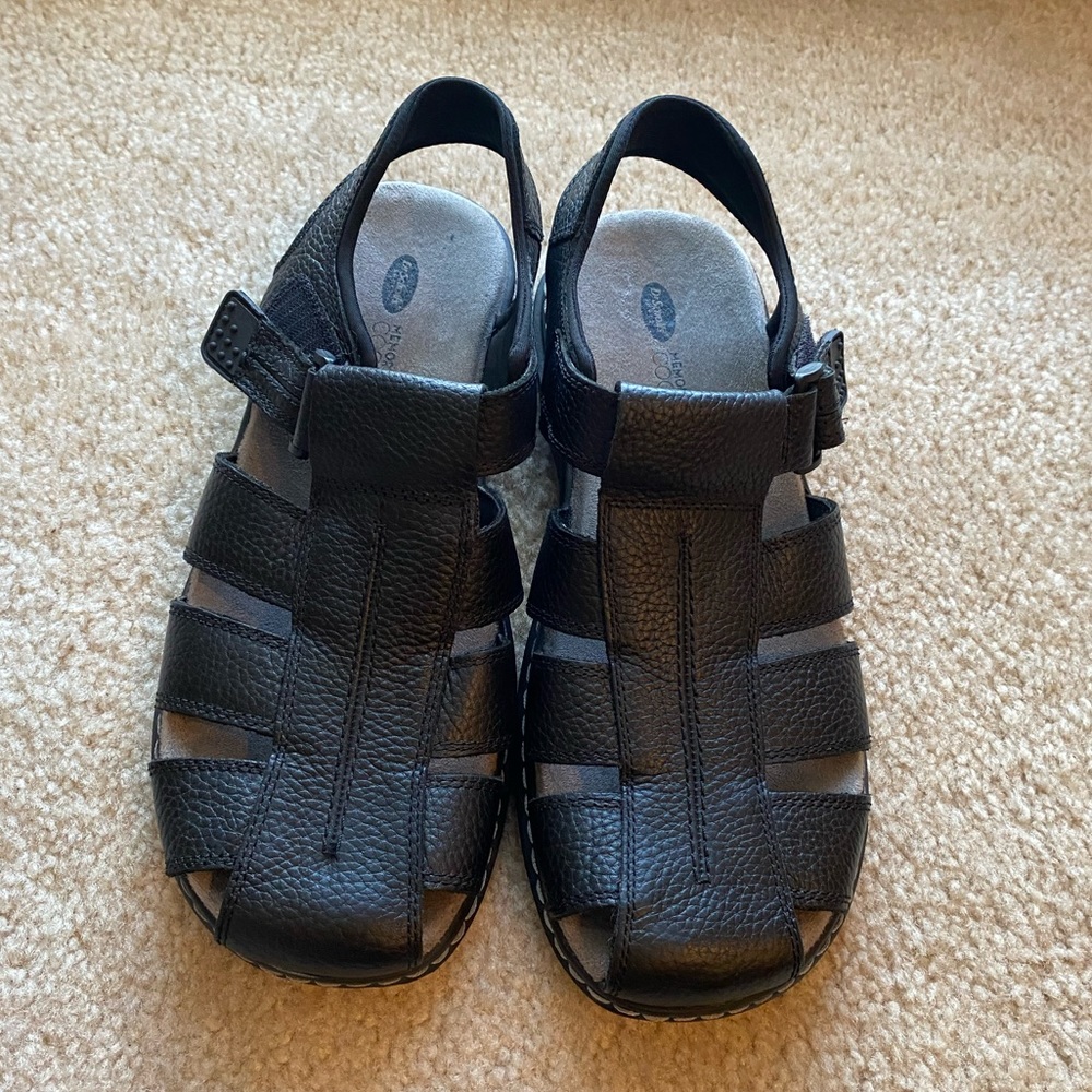Dr Scholl’s Leather Gaston Fisherman Sandal Size 11